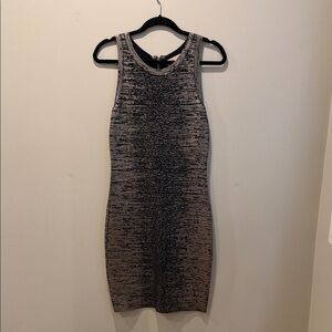 Michael Kors Black and Gold Dress